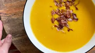 Тыквенный суп 🫕 | Очень быстро, просто и Мега-вкусно!