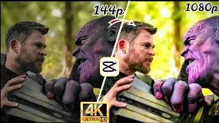 How To Convert Normal Video To 4K ULTRA HD In Android | CapCut 4K Video Editing Tutorial 2023