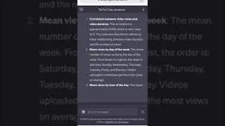 ChatGPT can analyze your TikTok data