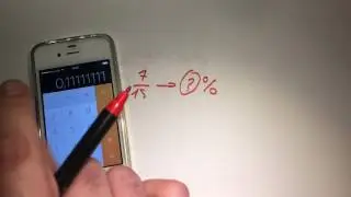 TEMA 6: de fracción a porcentaje, usando la calculadora