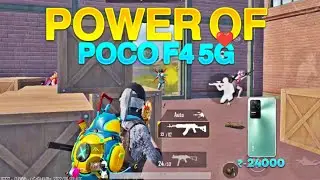 POCO F4 5G PUBG TEST | POCO F4 5G PUBG MORNING SMOOTH + 90 FPS?