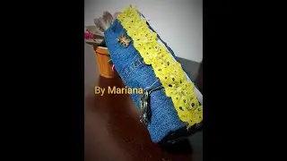 Porta-cosméticos para cartera en minutos.
