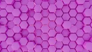 Dynamic Pink Hexagon Wallpaper