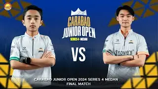 CARABAO JUNIOR OPEN 2024 SERIES 4 MEDAN | ICAD - XANA BILLIARD VS JOSE - JFLOWERS [FINAL FULL MATCH]