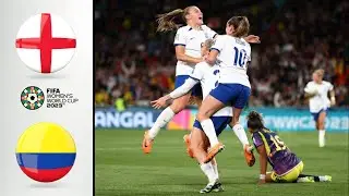 [ Quarter-Final ] England vs Colombia | Extended Highlights | 2023 FIFA Women's World Cup