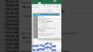 #pivottable #shorts #youtubeshorts