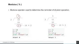 Expression and Operator