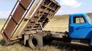 Hay cart on Gas 53