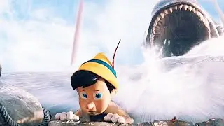 PINOCCHIO vs MONSTRO the sea monster..