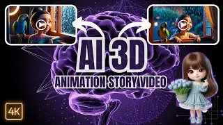 How To Make 3D Animation Story Videos With Free AI | 3D Photo To Video Kaise Banaye