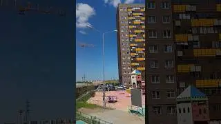 Обзор строительства 6-ой очереди ЖК ТОМИЛИНО-ПАРК #самолет #мирный #томилинопарк #люберцы #стройка