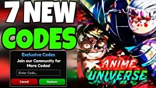 *NEW* ALL WORKING CODES FOR ANIME UNIVERSA IN JULY 2026 ROBLOX ANIME UNIVERSA CODES 2026!