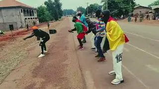 Prestation du collectif des artistes musiciens de TIBATI à la place des fêtes à l'occasion de la jif