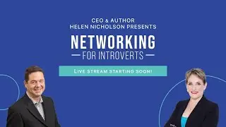 Networking for Introverts by Helen Nicholson, Book Launch