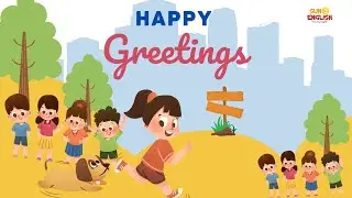 English for Prekids | Greetings - Part 1 | Learn English Vocabulary | Easy and Exciting!