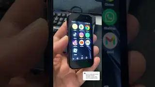 Mini iPhone em português! #iphone #shopee