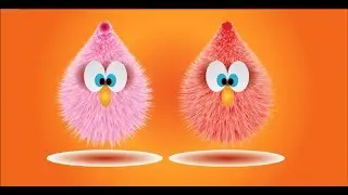 Illustrator funny hairy cartoon design in Adobe illustrator CC 2017