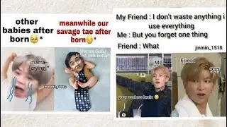 BTS memes/only army can understand 🙂/must watch/it will make you happy.👌🤣🤣😊☺️ it's so funny memes 😋👌