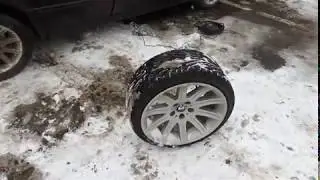 как смотрятся 19 колеса на бмв е34
