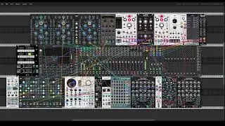 Experimental ELECTRO IDM patch in VCV Rack