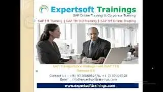 SAP TM Training | SAP TM 9.0 Training | SAP TM 9.0 Online Training