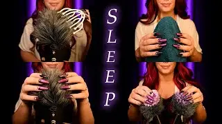 ASMR Layered Brain Massage 🤤(No Talking) Soothing Massages to Help You SLEEP/HEADACHE RELIEF