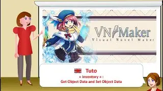 Visual Novel Maker - Tuto :  "Inventory": Get Object Data and Set Object Data