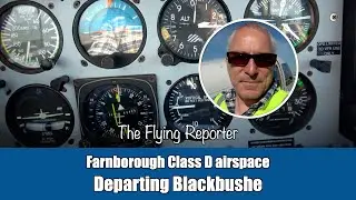 Farnborough Class D - Departing Blackbushe