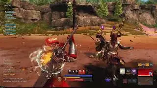 [New World] Me vs the purple "squad"