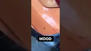 Motorcycle Rider collides with car🤕