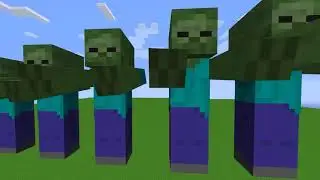 Zombienya bisa jadi sebesar apa? #minecraft