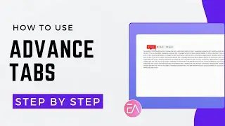 How to Add and use Elemento Advance Tabs on Elemento Addons