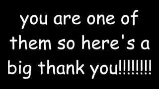 Thank YOU. YES YOU ! (NewYear Wishes)
