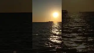 Анапа. Пляж. Чёрное море. Закат. Лето. Отдых. Краснодарский край. 6 сентября 2024 г.