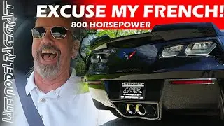 Customer rides in his newly modified C7 Z06 with Steven Fereday behind the wheel.