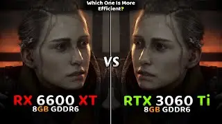 RX 6600 XT vs RTX 3060 Ti - Test In 10 Games at 1440P🔥 | Which One is More Efficient?