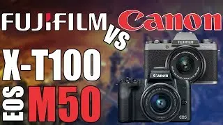📷 FujiFilm X-T100 vs Canon EOS M50 Which 4K Mirrorless APS-C Sensor Camera Should You Buy