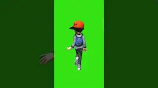 green screen cartoon animation video