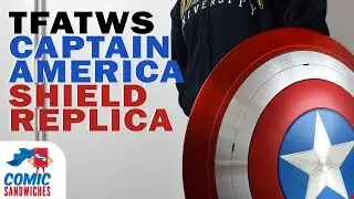 The Falcon and the Winter Soldier Shield - Replica Prop by Comic Sandwiches