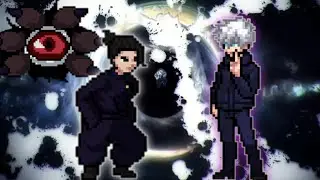 Suguro Geto(New) VS Gojo Season 1 in Jump Force Mugen