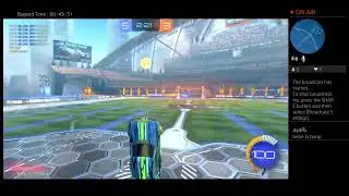 1v1ing my friend in Rocket League and i'm trash