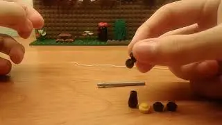 Делаем LEGO удочку(спининг)