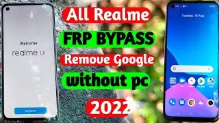 All Realme Frp Bypass android 11 || without pc || New Trick 2022 || Bypass Google account