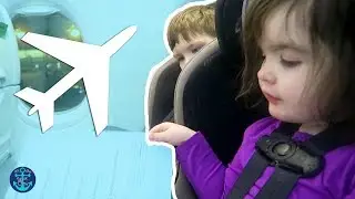 KIDS' FIRST TIME FLYING ON AIRPLANE