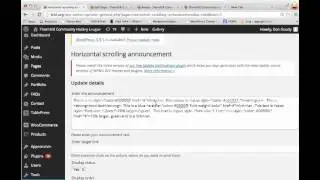 Changing Text Colour And Size in Horizontal Scroll