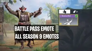 BATTLE PASS EMOTE SEASON 9 CODM S9 ALL EMOTES COD MOBILE BP EMOTE GENEROUS GIVER