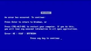 Windows Error Song Thing