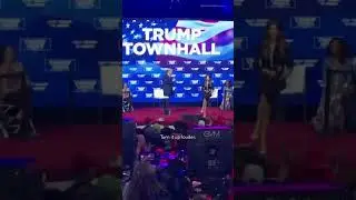 Donald Trump's first town hall in the Philly suburbs included a 30-minute playlist party
