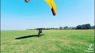 Takeoff ป่าสัก @M ตลิ่งชัน “คน บ้า บิน” Paramotor ThaiDoiz
