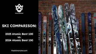 Ski Comparison: 2024 Atomic Bent 100 vs. 2025 Atomic Bent 100